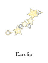 Twinkle Teinkle Little Star - Earclip