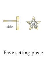 Twinkle Teinkle Little Star - Pave setting piece